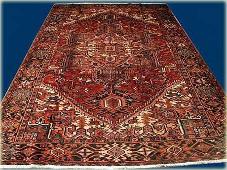 Persian Heriz Rug 7 ft by 11 