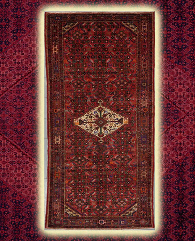 Persian Touserkan 5 ft 6 in by 10 ft 10 in